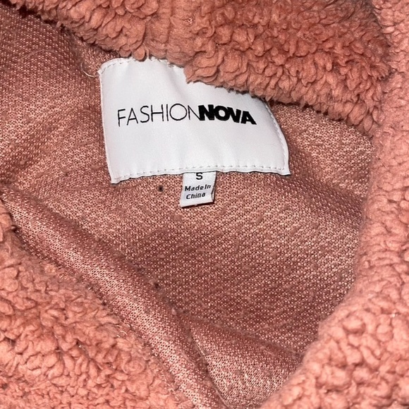 Fashion Nova Teddy pullover Bear ears hoodie - Picture 5 of 7